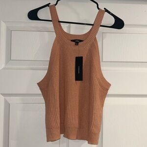 Rose Pink sweater tank!